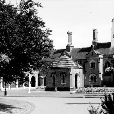 Summer at the almshouses