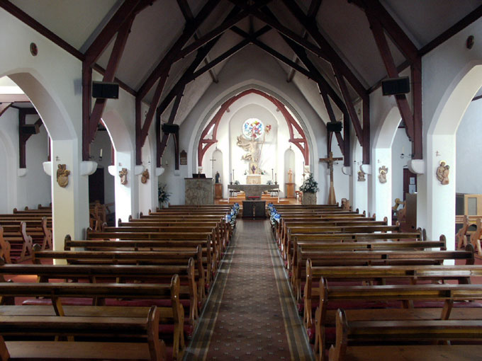 St. Francis catholic church interior